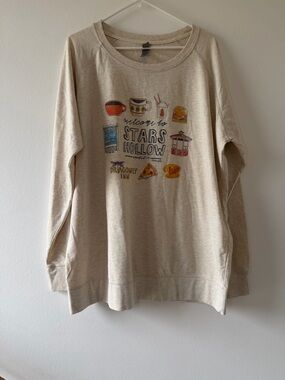 “Welcome to Stars Hollow” Gilmore Girls lightweight sweatshirt